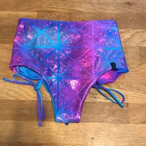 High waist rave bottoms